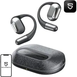 Słuchawki  Soundpeats HearFit Czarne (6941213627087)